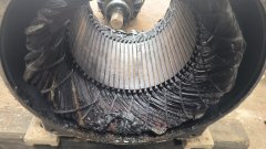 浙江一家化工企业空压机电机故障紧急维修恢复